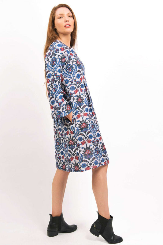 Luna Heavy Cotton Lurex Dress