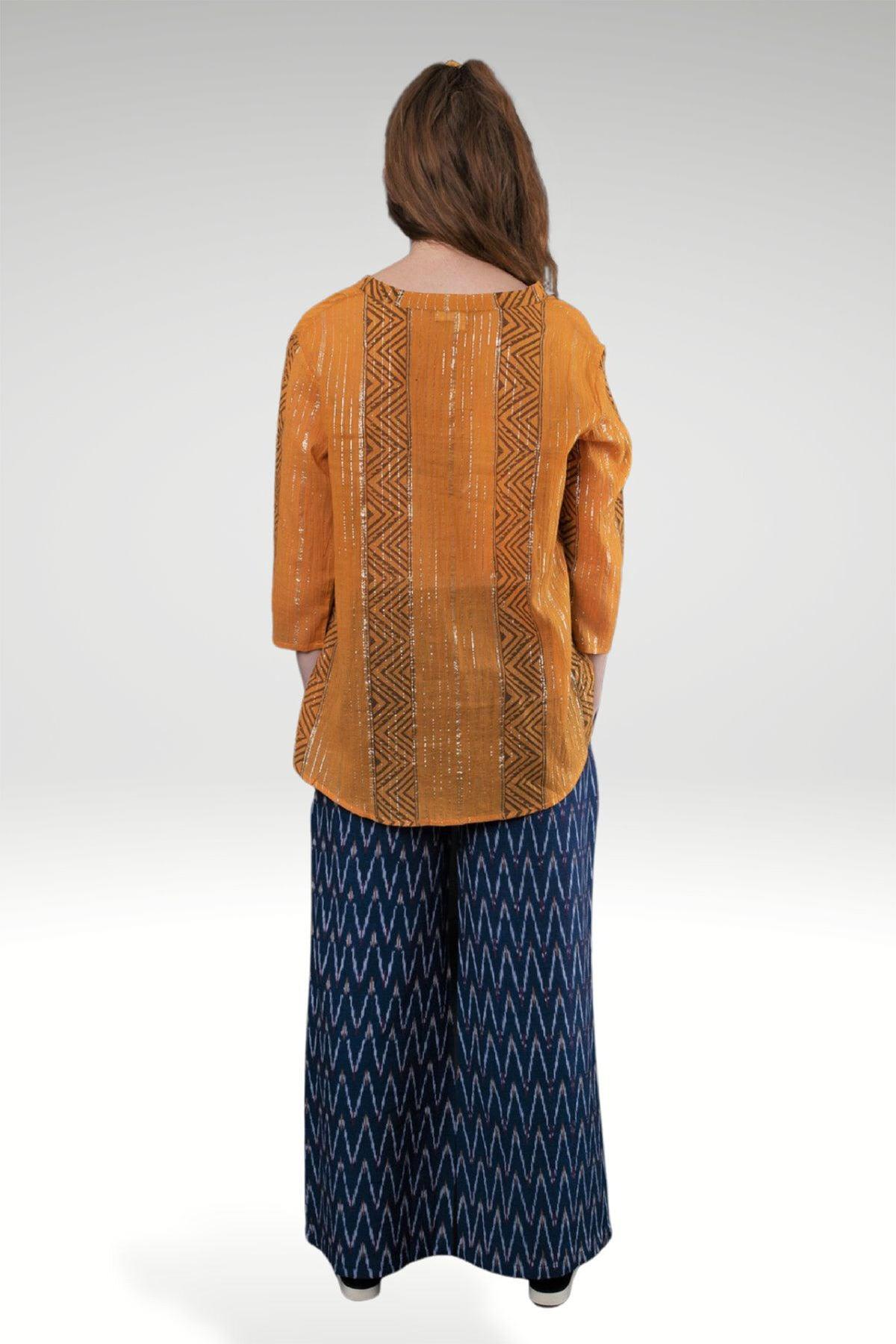 KIA IKAT PANTS - zohaonline- back view