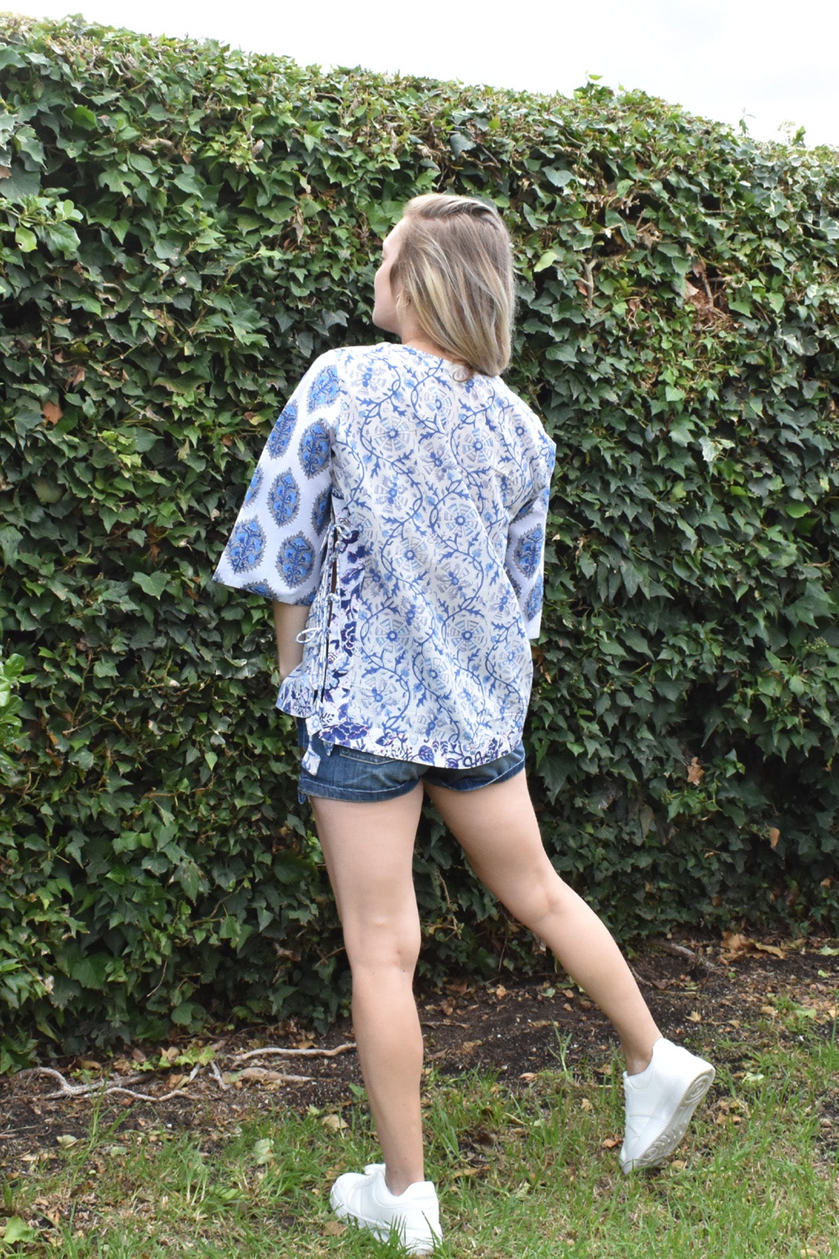 ANNISA PRINTED TOP - zohaonline