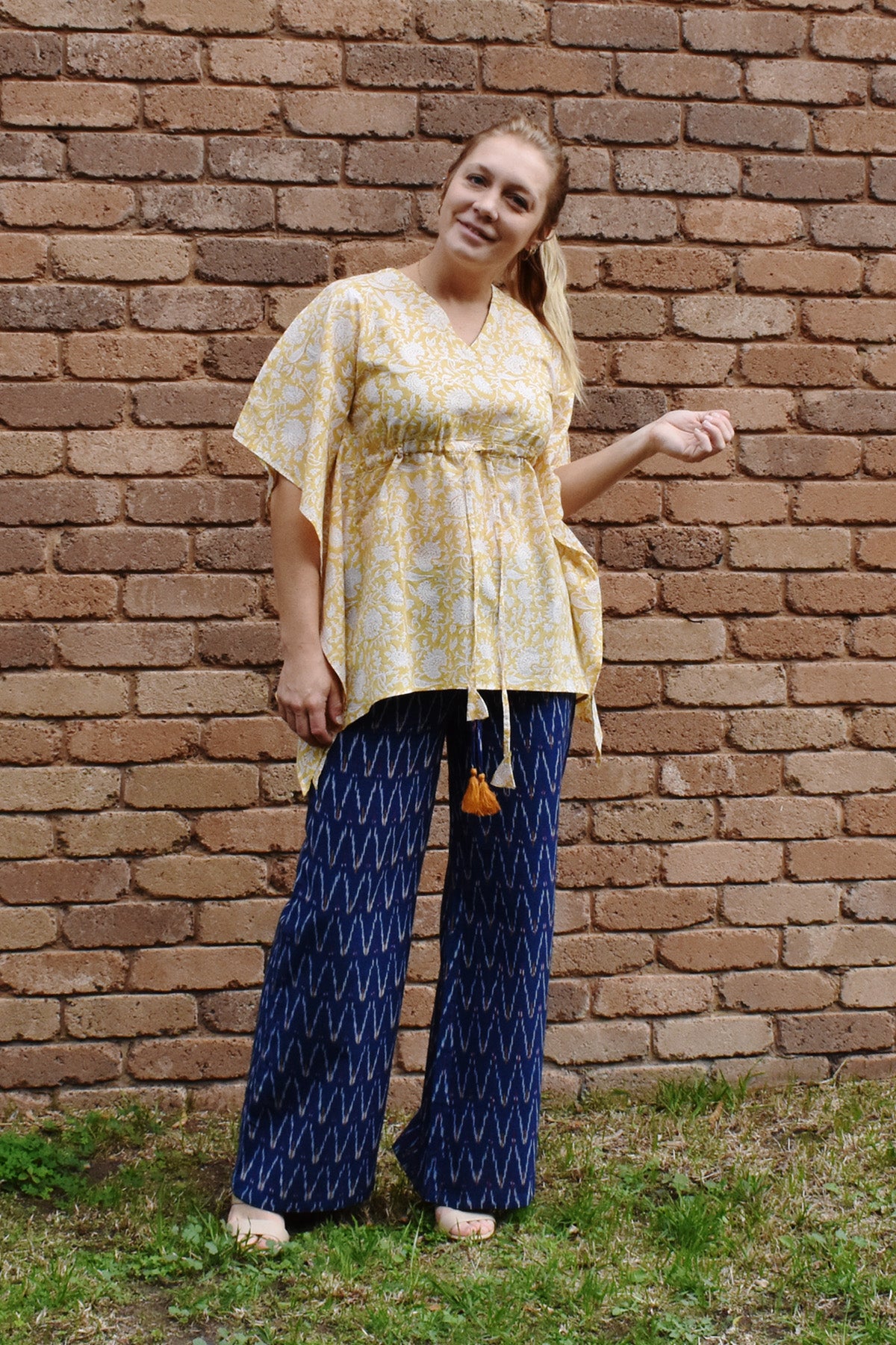 ZINNIA SHORT KAFTAN TOP - zohaonline