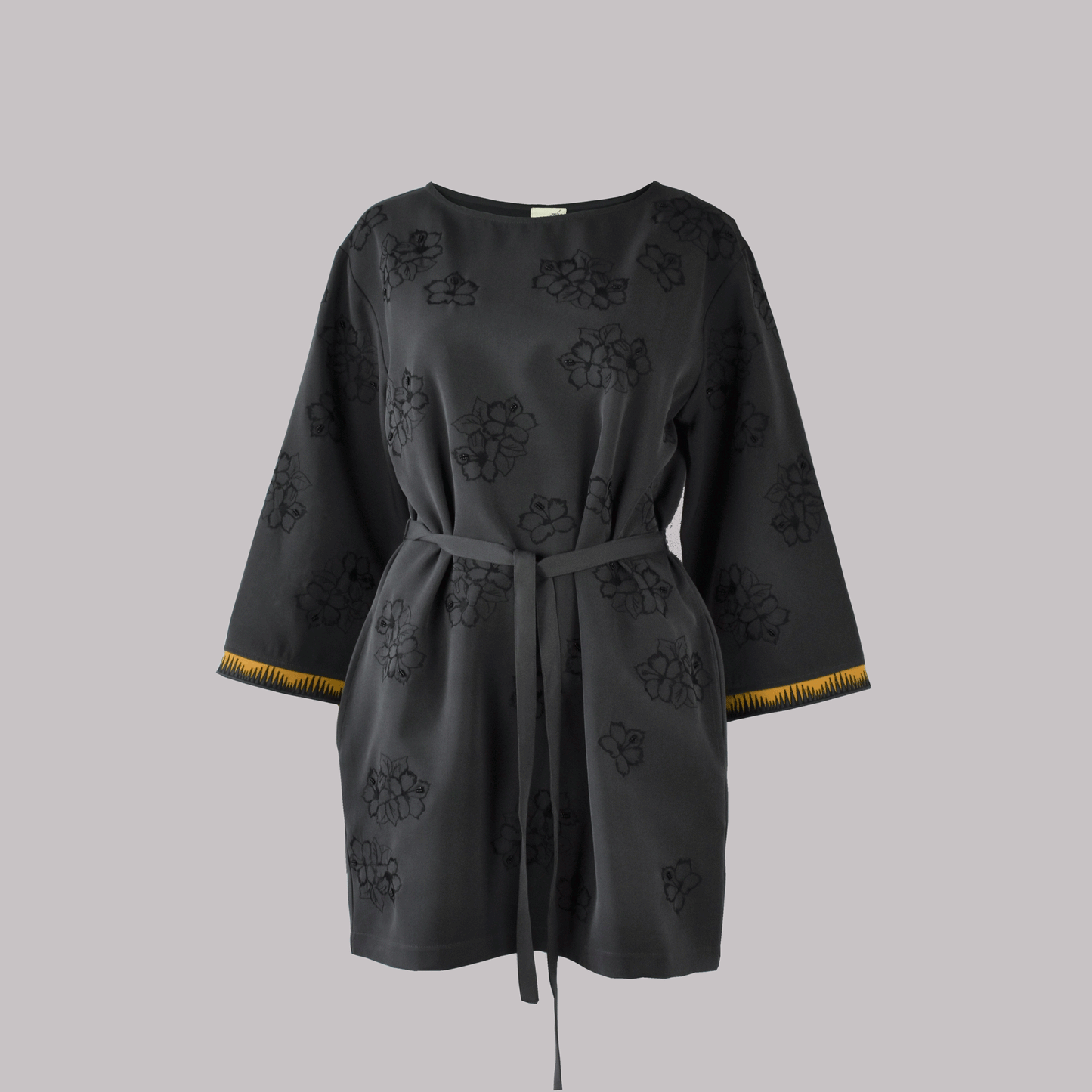 ABIGAIL FLORAL EMBROIDERED DRESS - zohaonline