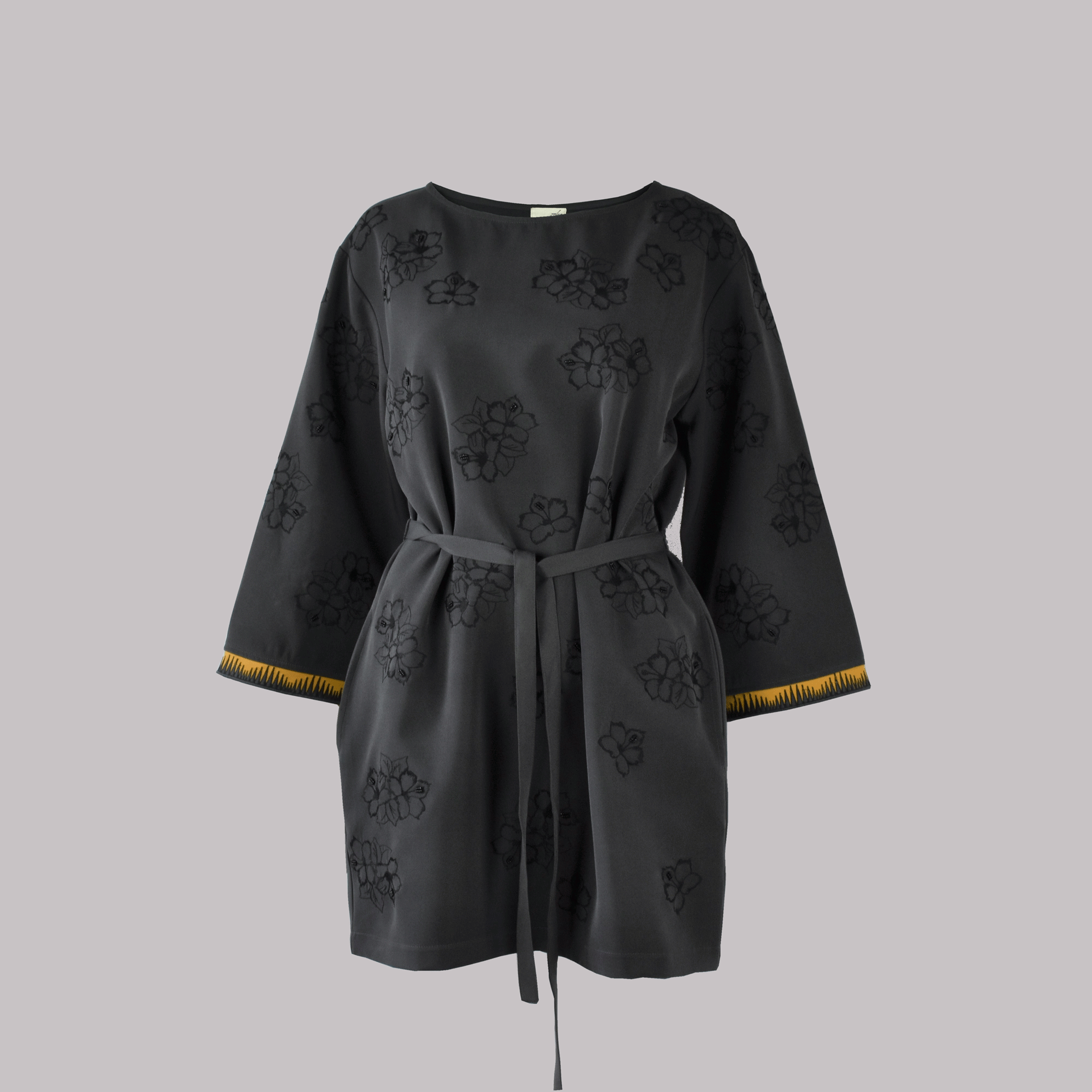 ABIGAIL FLORAL EMBROIDERED DRESS - zohaonline