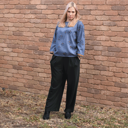 ARABELLA FLORAL EMBROIDERED TOP - zohaonline