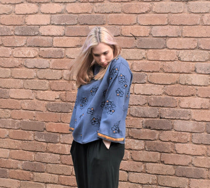 ARABELLA FLORAL EMBROIDERED TOP - zohaonline