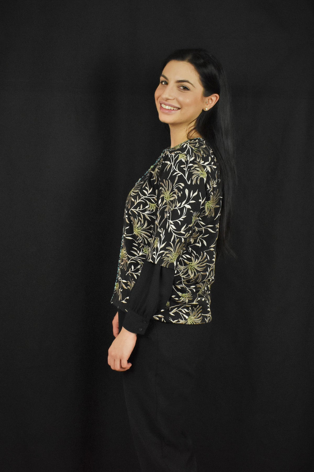 FLORET EMBROIDERED JACKET - zohaonline