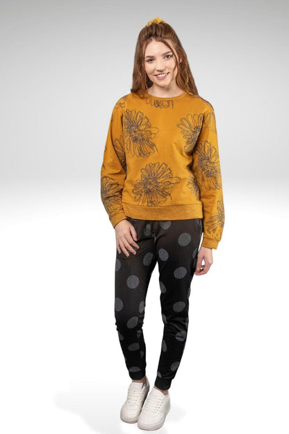 FREDA BLOCK PRINT JOGGERS - zohaonline
