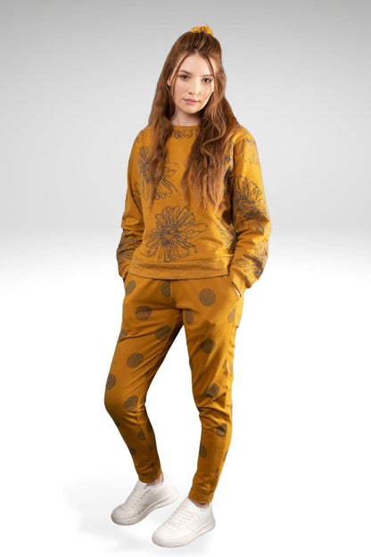 LETICIA EMBROIDERED KNIT SWEATSHIRT - zohaonline