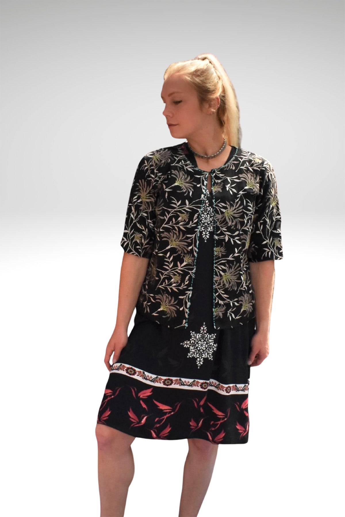 FLORET EMBROIDERED JACKET - zohaonline