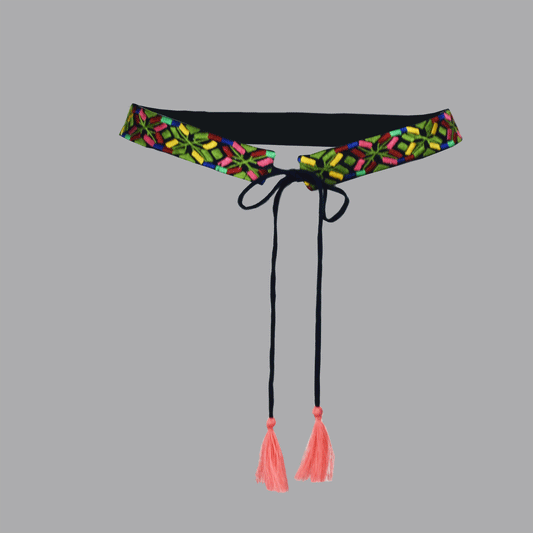 LUDA EMBROIDERED BELT - zohaonline