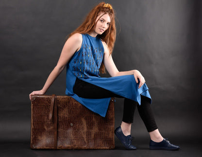 Aidan Embroidered Knit Maxi Top - Zohaonline