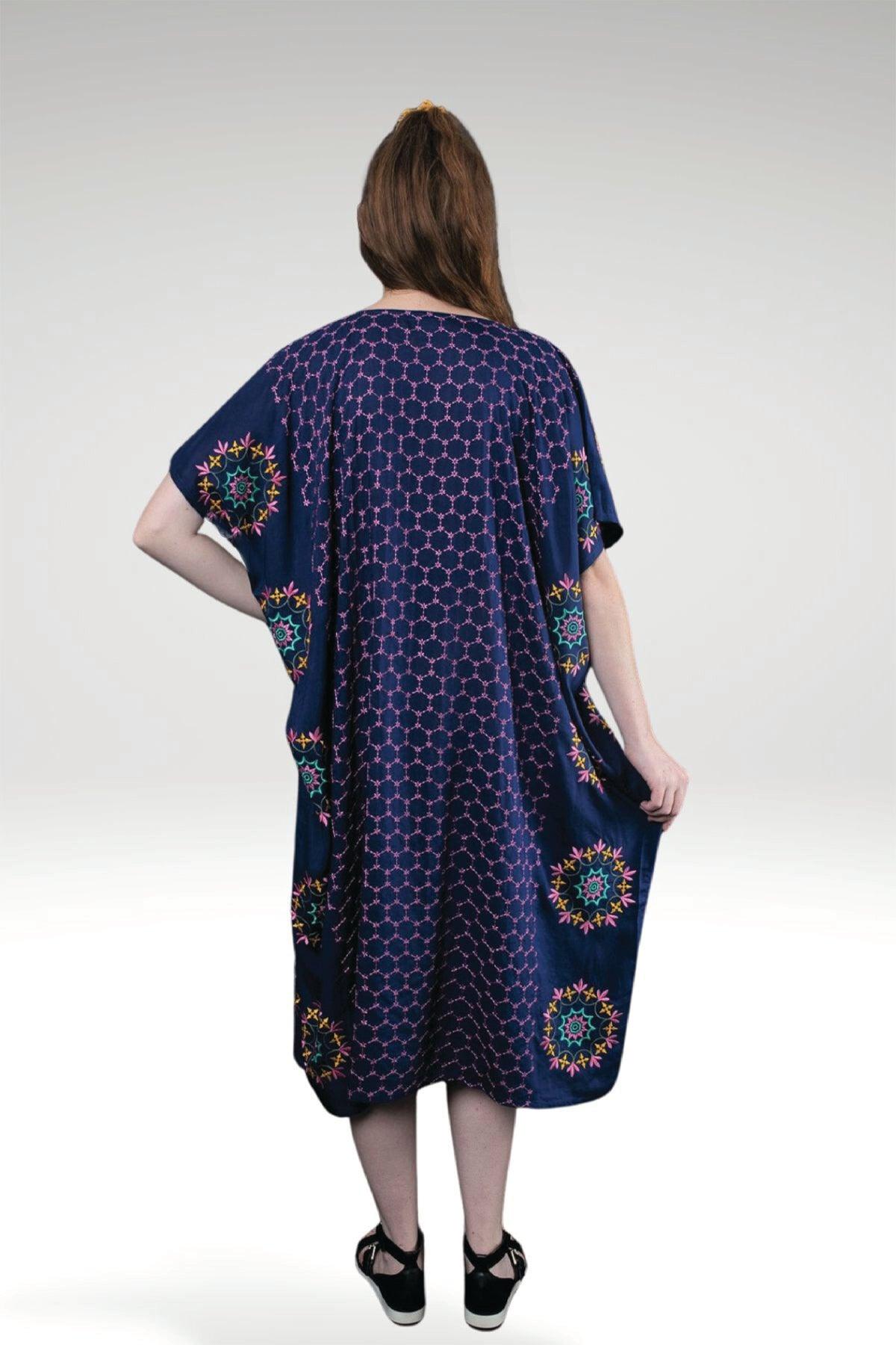 PERSIS EMBROIDERED KAFTAN - zohaonline