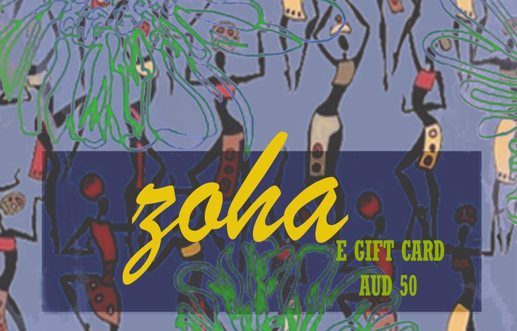 Online Gift Card - zohaonline